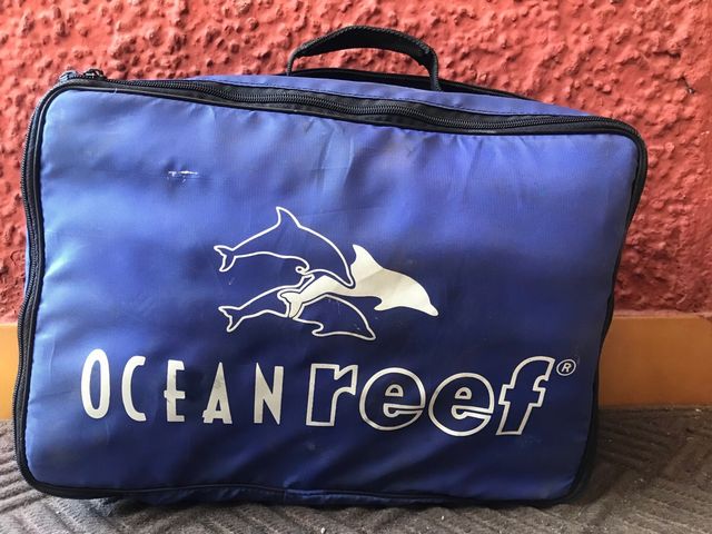 Máscara buceo Ocean Reef con regulador