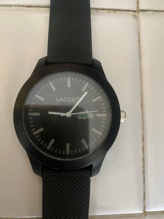 Reloj Lacoste Negro Unisex