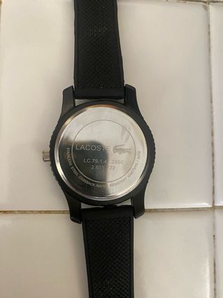 Reloj Lacoste Negro Unisex