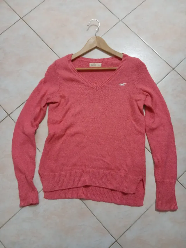 Hollister Maglione rosa
