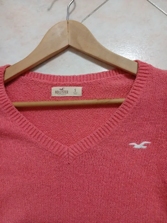 Hollister Maglione rosa