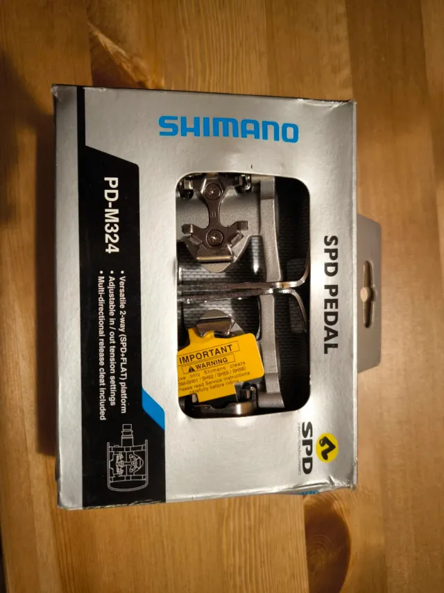 Pedales Shimano PD-M324 SPD