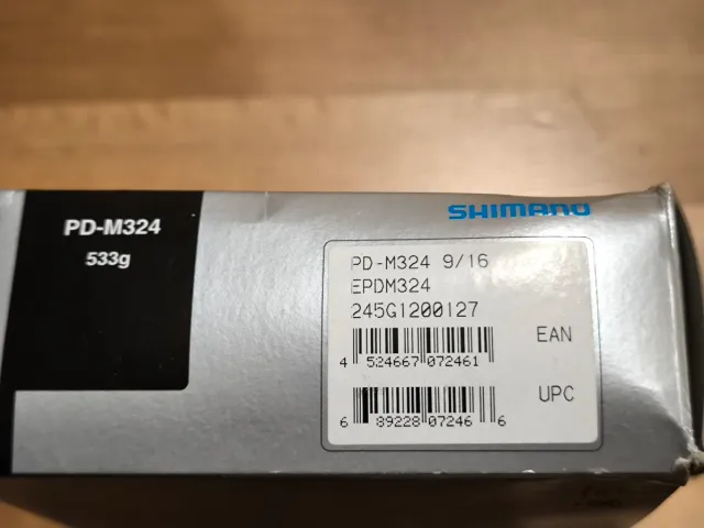 Pedales Shimano PD-M324 SPD