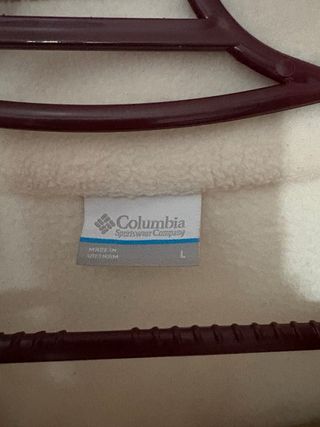 Forro polar  Columbia Beige