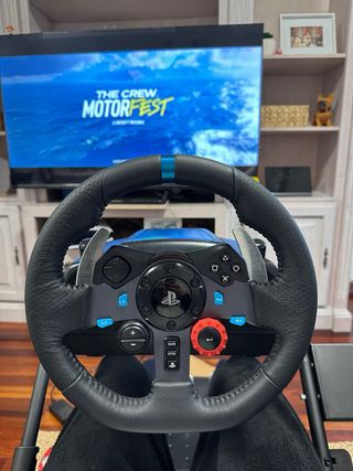 Silla GTR + Volante Logitech G29 PS5 + Palanca