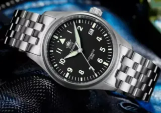 Reloj Addiesdive Pilot Automático Negro
