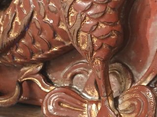 Panel Chino Antiguo Dragón