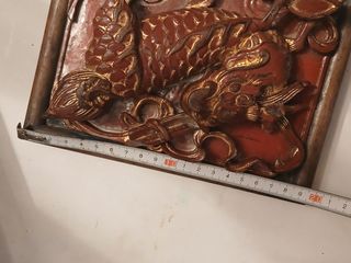 Panel Chino Antiguo Dragón