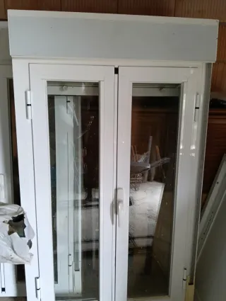 Cierres de aluminio blanco