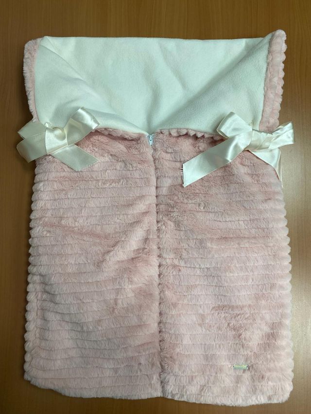 Saco rosa para bebé