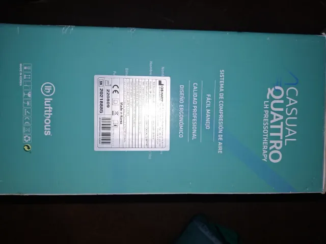 Equipo de Presoterapia a estrenar