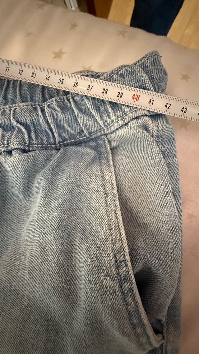 Pantalones vaqueros Bershka azul XL