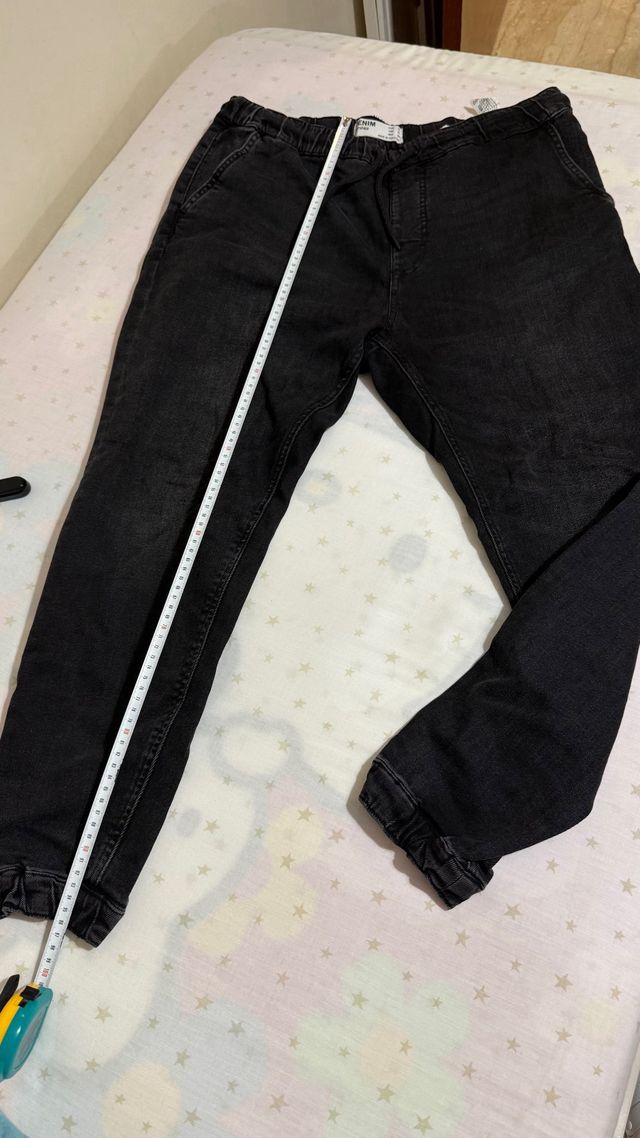 Pantalones vaqueros Bershka azul XL