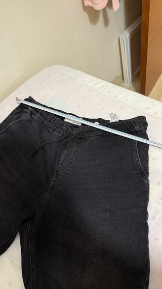 Pantalones vaqueros Bershka azul XL
