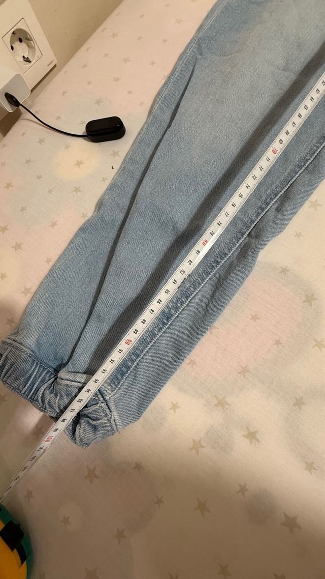 Pantalones vaqueros Bershka azul XL