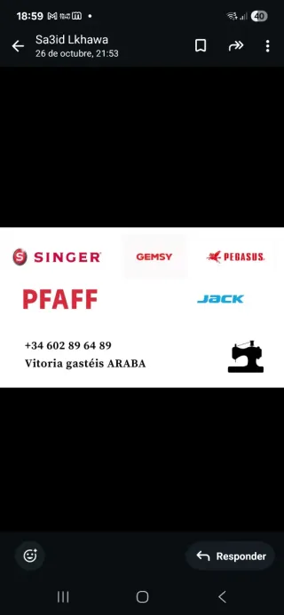 Arreglos de máquinas textil