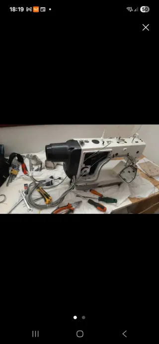 Arreglos de máquinas textil