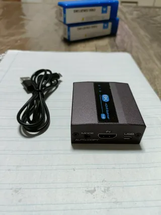 Divisor HDMI 8K 1x2 sin usar