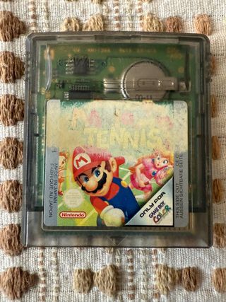 Mario Tennis Game Boy Color Nintendo