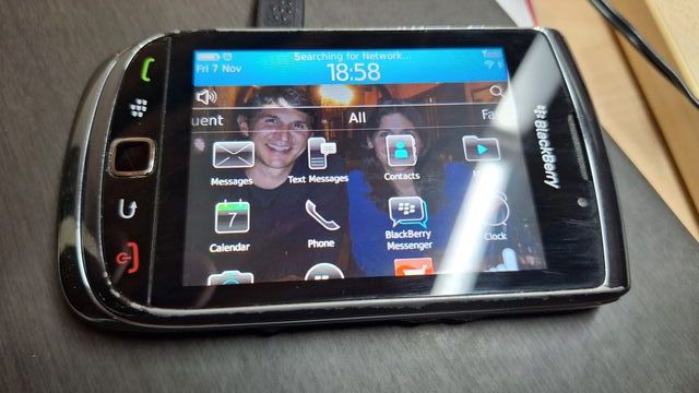 BlackBerry Teléfono Móvil Negro