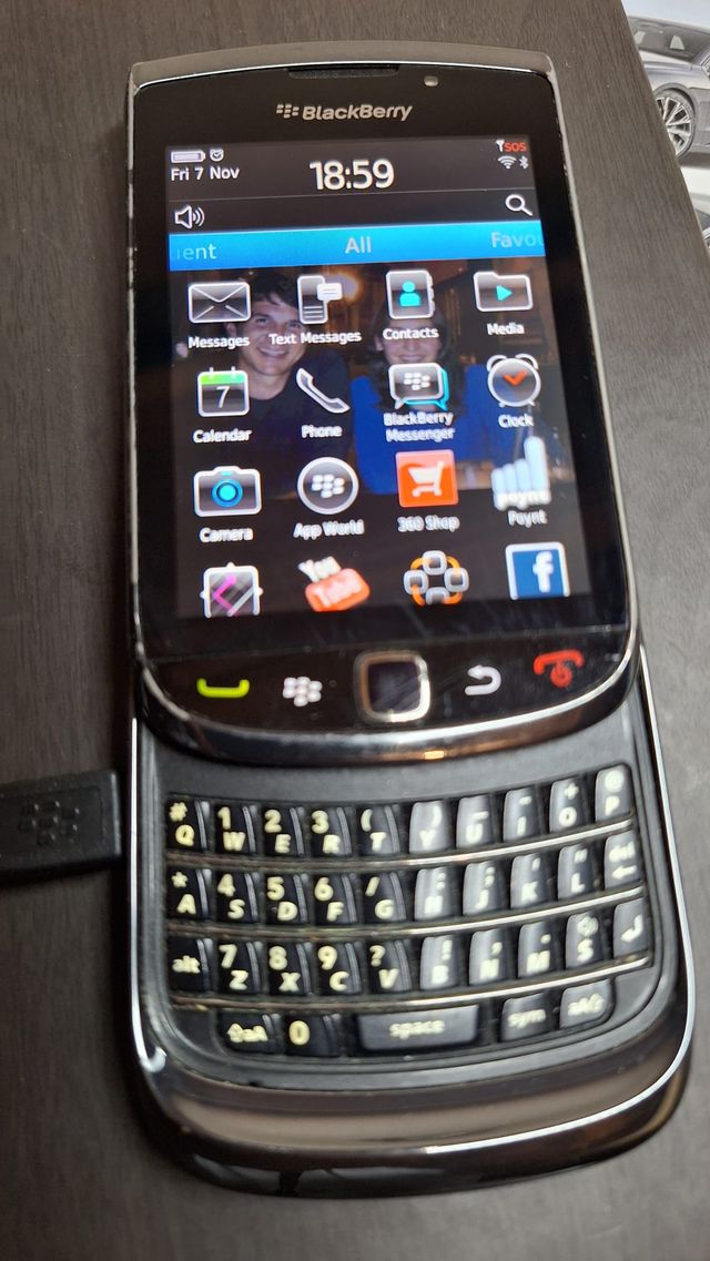 BlackBerry Teléfono Móvil Negro