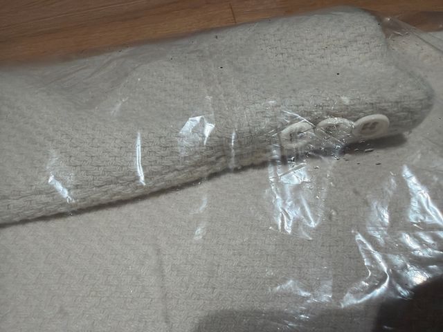 Abrigo largo beige talla 44