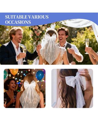 Velo Novia Perlas Pinza