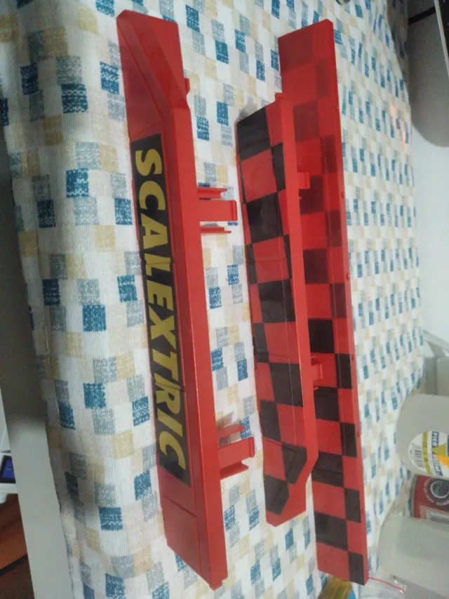 Lateral Puente Scalextric Rojo