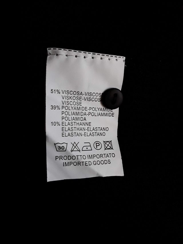 Jersey negro de Beauty Women. Talla M