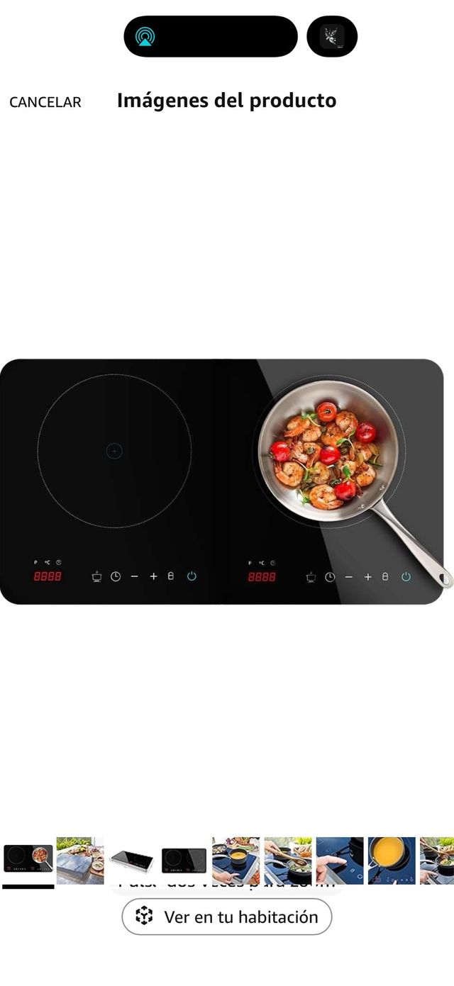 Vitrocerámica portátil