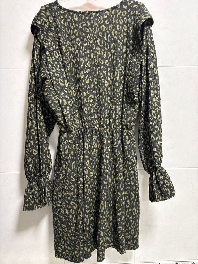 Vestido Zara Talla S Animal Print