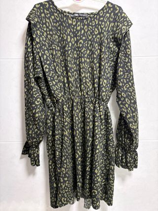Vestido Zara Talla S Animal Print