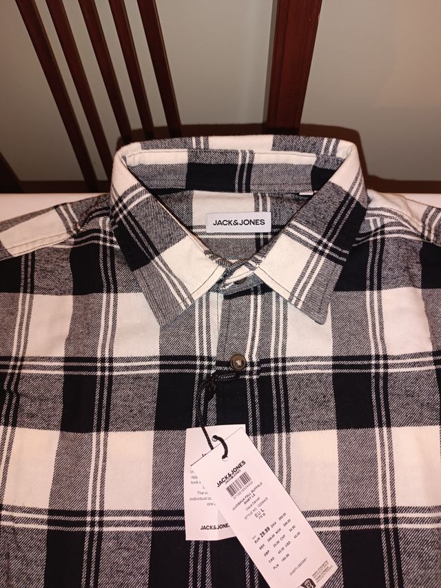 Camisa Jack & Jones quadriculada L