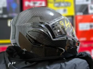 Casco Modular Exo-tech Evo Carbono Brillo