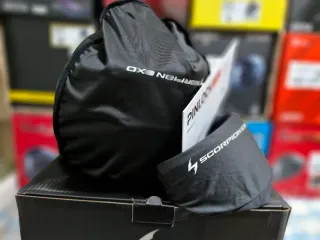 Casco Modular Exo-tech Evo Carbono Brillo