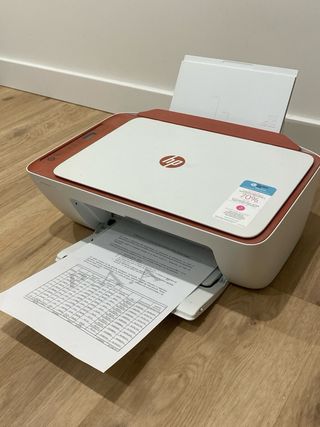 Impresora HP Deskjet 2723 Roja y Blanca