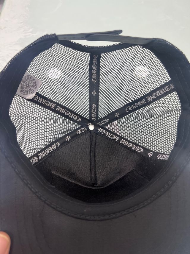 Cappello Trucker Chrome Hearts Nero