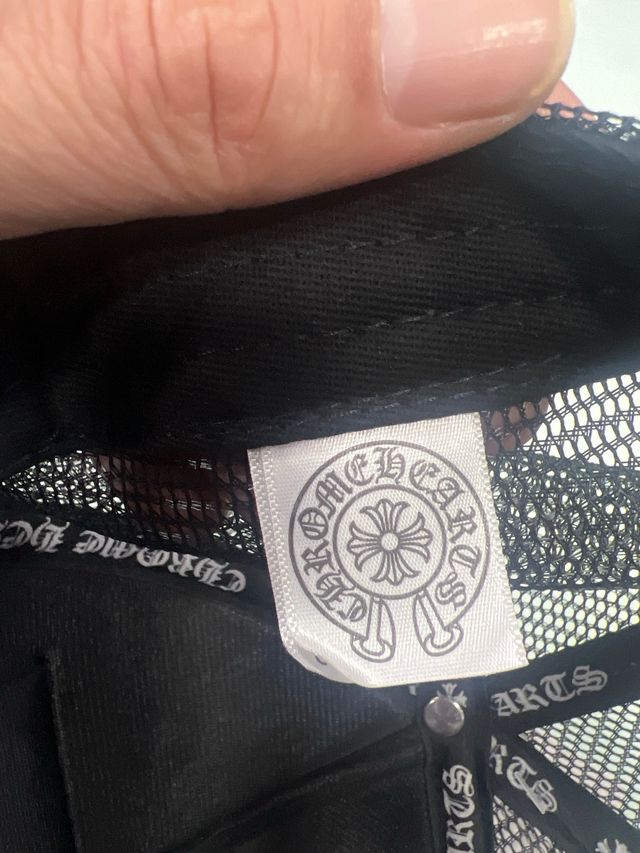 Cappello Trucker Chrome Hearts Nero