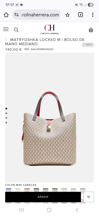 Matryoshka Locked M | Bolso de Mano Mediano