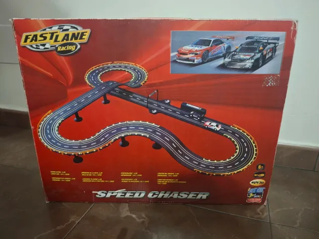 Pista de coches FASTLANE Racing Speed Chaser