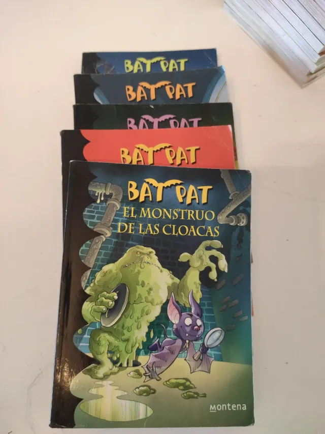 Colección libros batpat