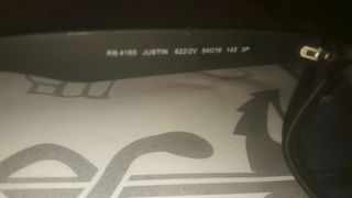 Gafas Ray-Ban Justin Polarizadas Negras