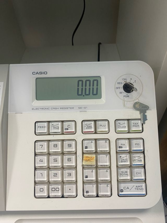Caja Registradora Casio