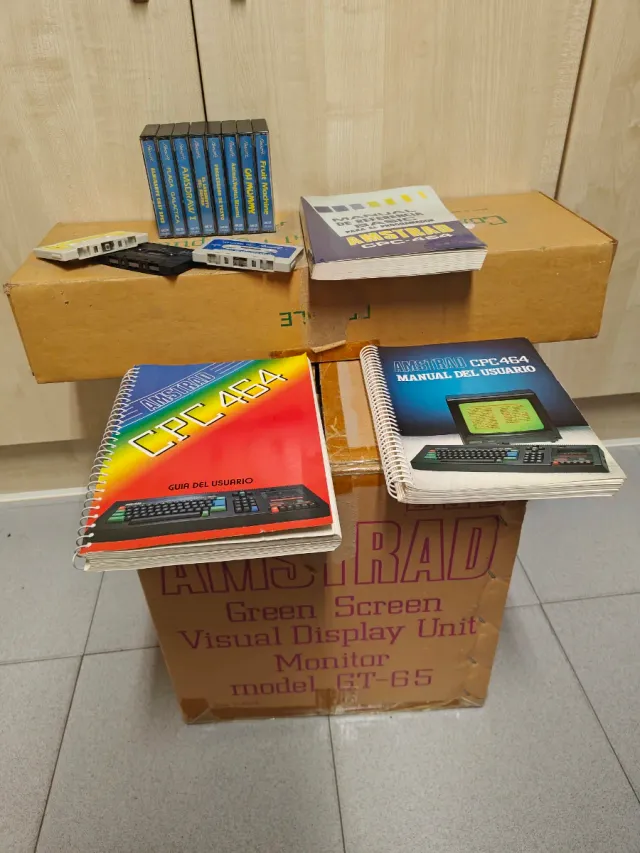 Ordenador Amstrad CPC 464