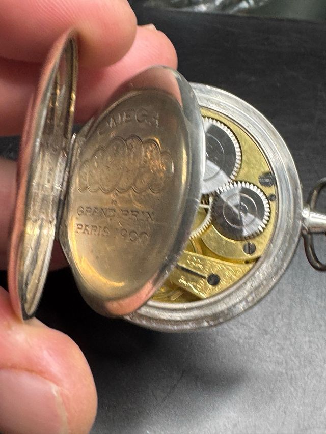 Reloj de bolsillo Omega Grand Prix Paris 1900