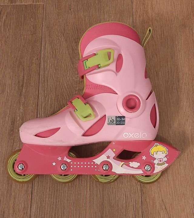 Patines Decathlon Talla 32-34 Rosas
