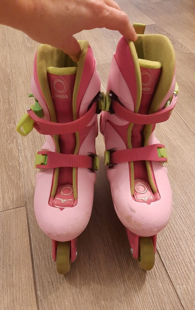 Patines Decathlon Talla 32-34 Rosas