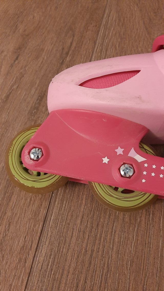 Patines Decathlon Talla 32-34 Rosas