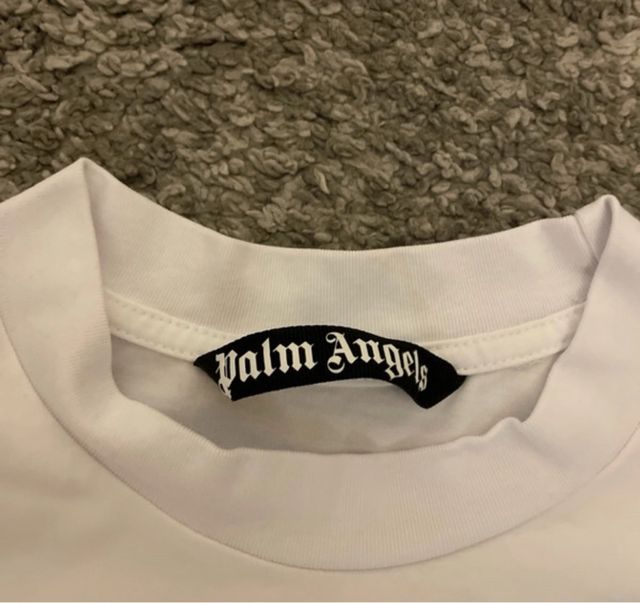 Camiseta Palm Angels Oso Alado Blanca