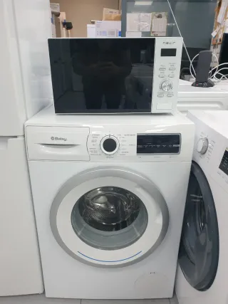 Oferta Nevera y lavadora + microondas con garantía